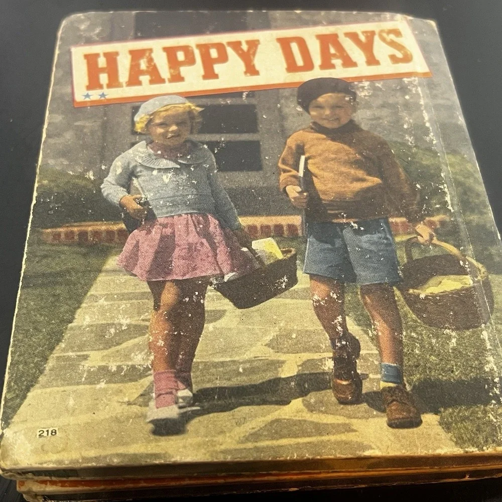 Happy Days & Happy Hours Photos Of Boys And‎ Girls 1937 Rand McNally Vintage Old